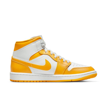 Jordan 1 Mid White University Gold