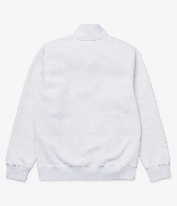 Carhartt Chase neck zip sweat Ash heather/gold