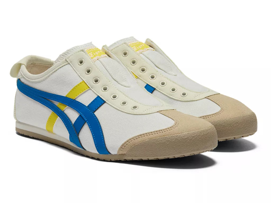 ONITSUKA TIGER MEXICO 66 SLIP ON CREAM/DIRECTOIRE BLUE
