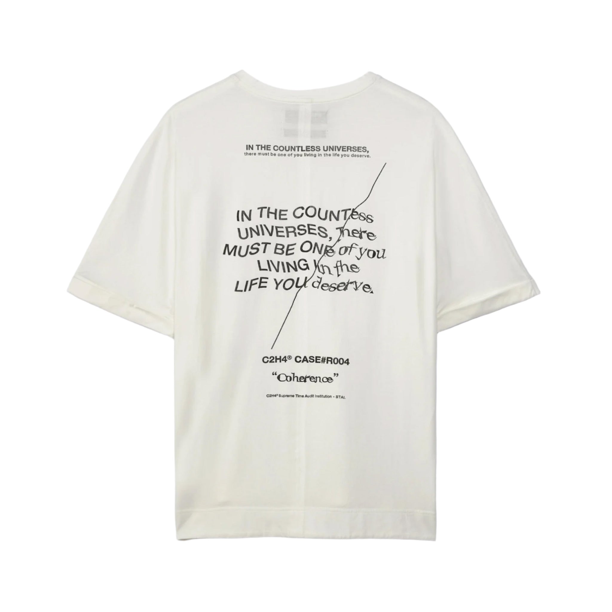 C2H4 "Proverbs" Print T-shirt