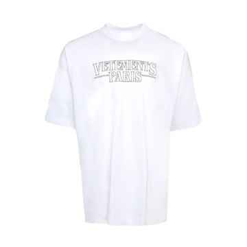 VETEMENTS PARIS LOGO T-SHIRT WHITE