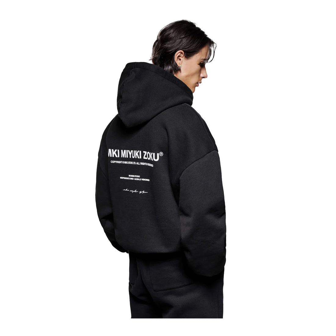 DESIGN STUDIO HOODY - BLACK