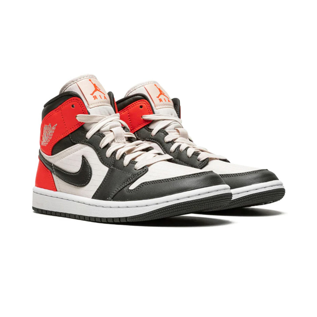 Jordan 1 Mid Newsprint Light Orewood Brown (W)