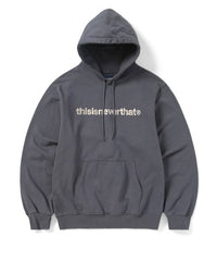 T Logo hoodie dark grey