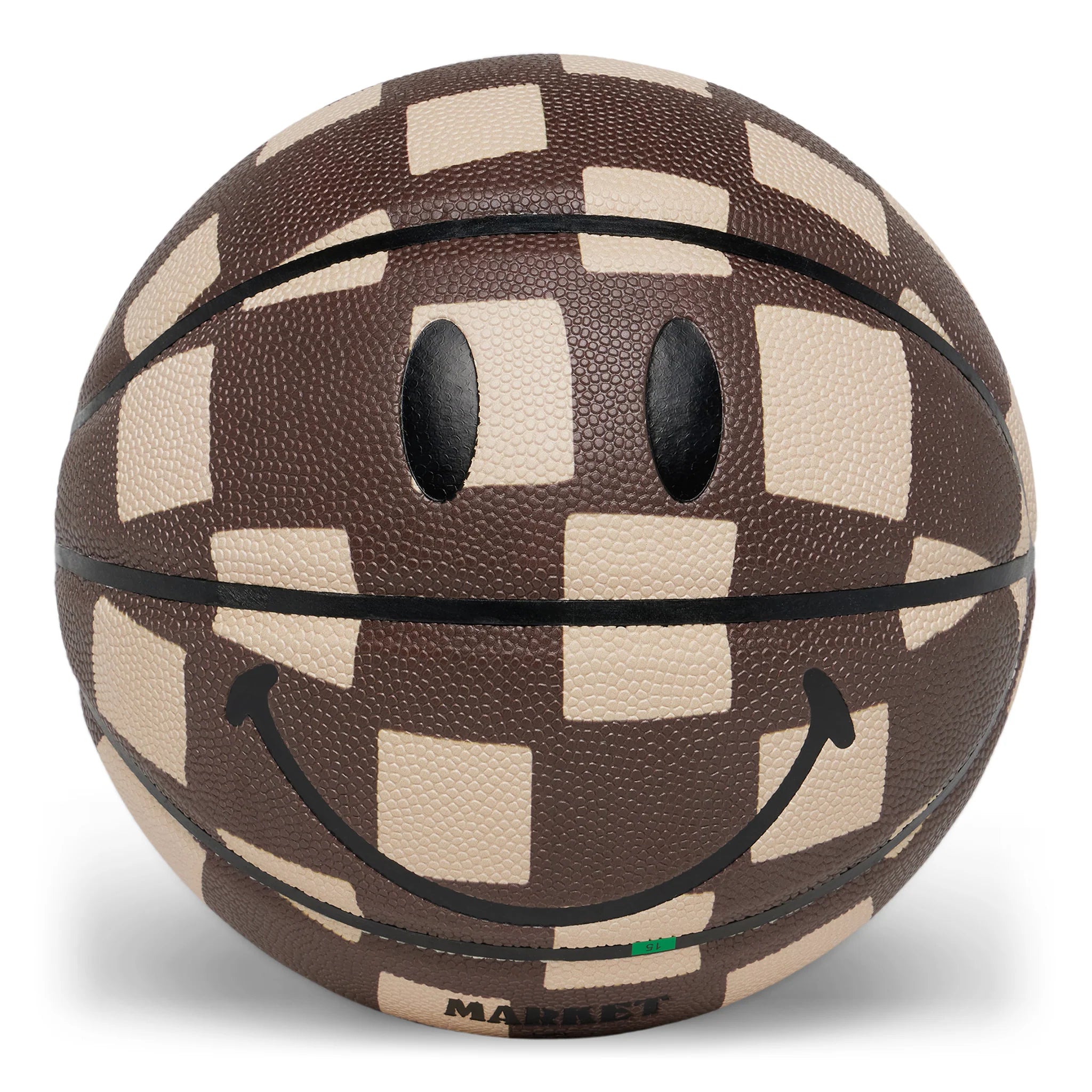 Smiley Chess Club Basketball Brown