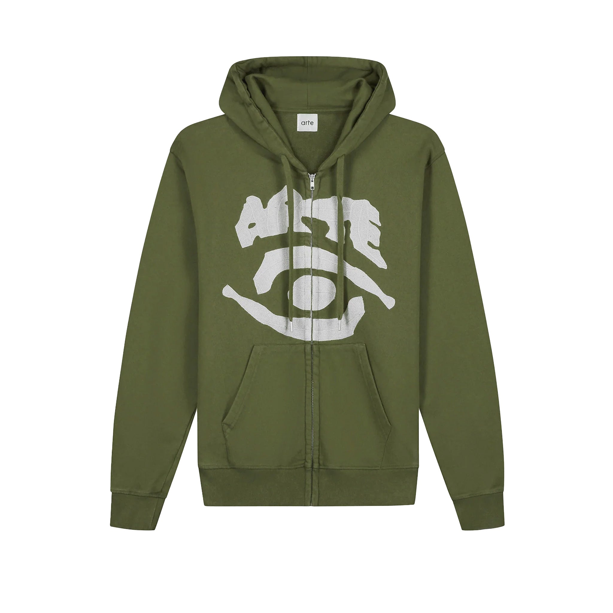 ARTE Eye Front Zip Hoodie
