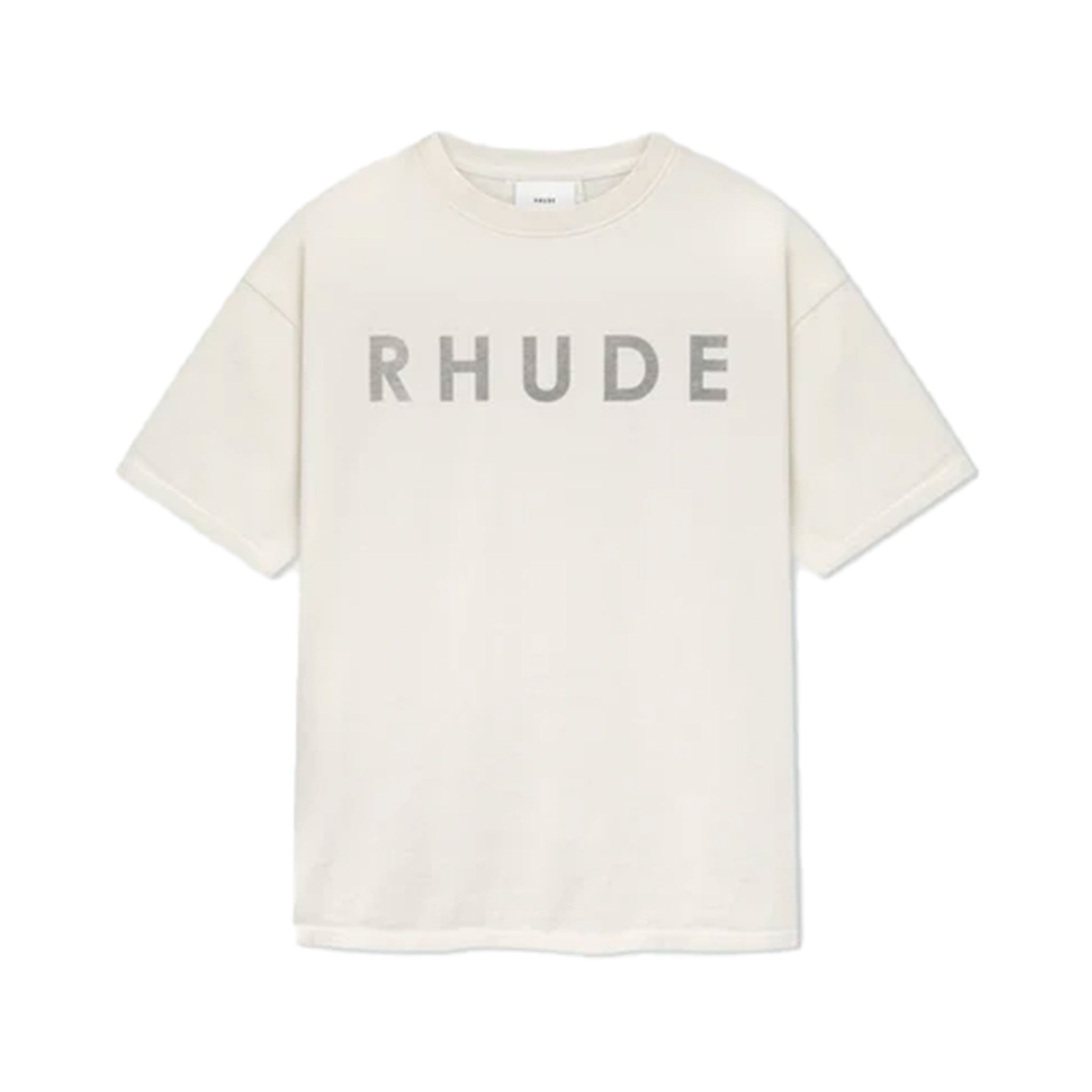 DISTRESSED LOGO TEE - VTG WHITE