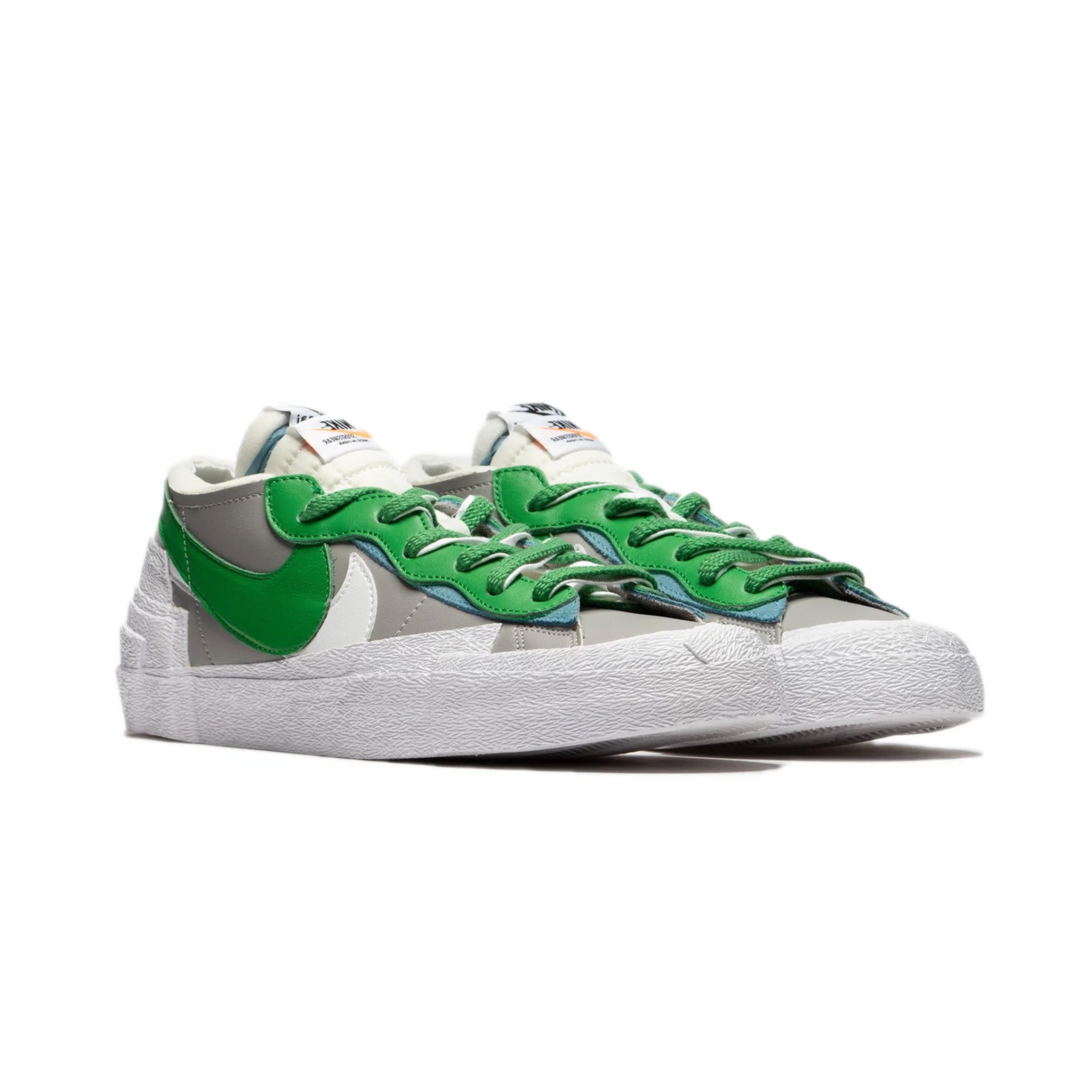 Nike Blazer Low sacai Medium Grey Classic Green