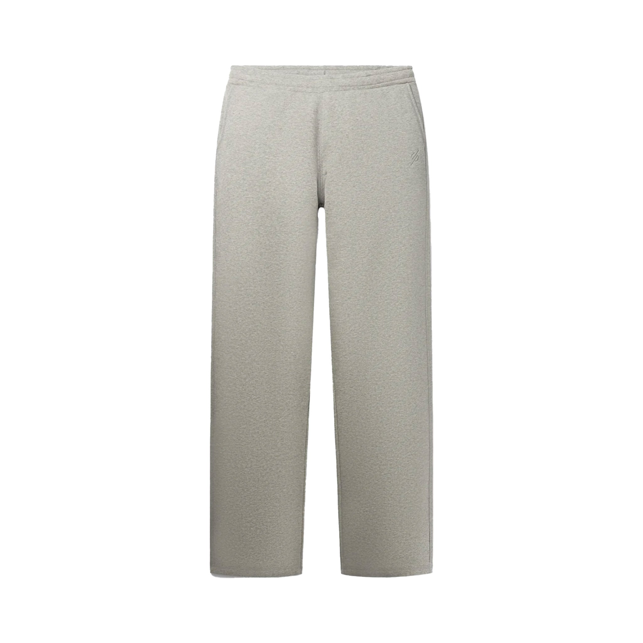 Mono Rib Pants - Grey Melange