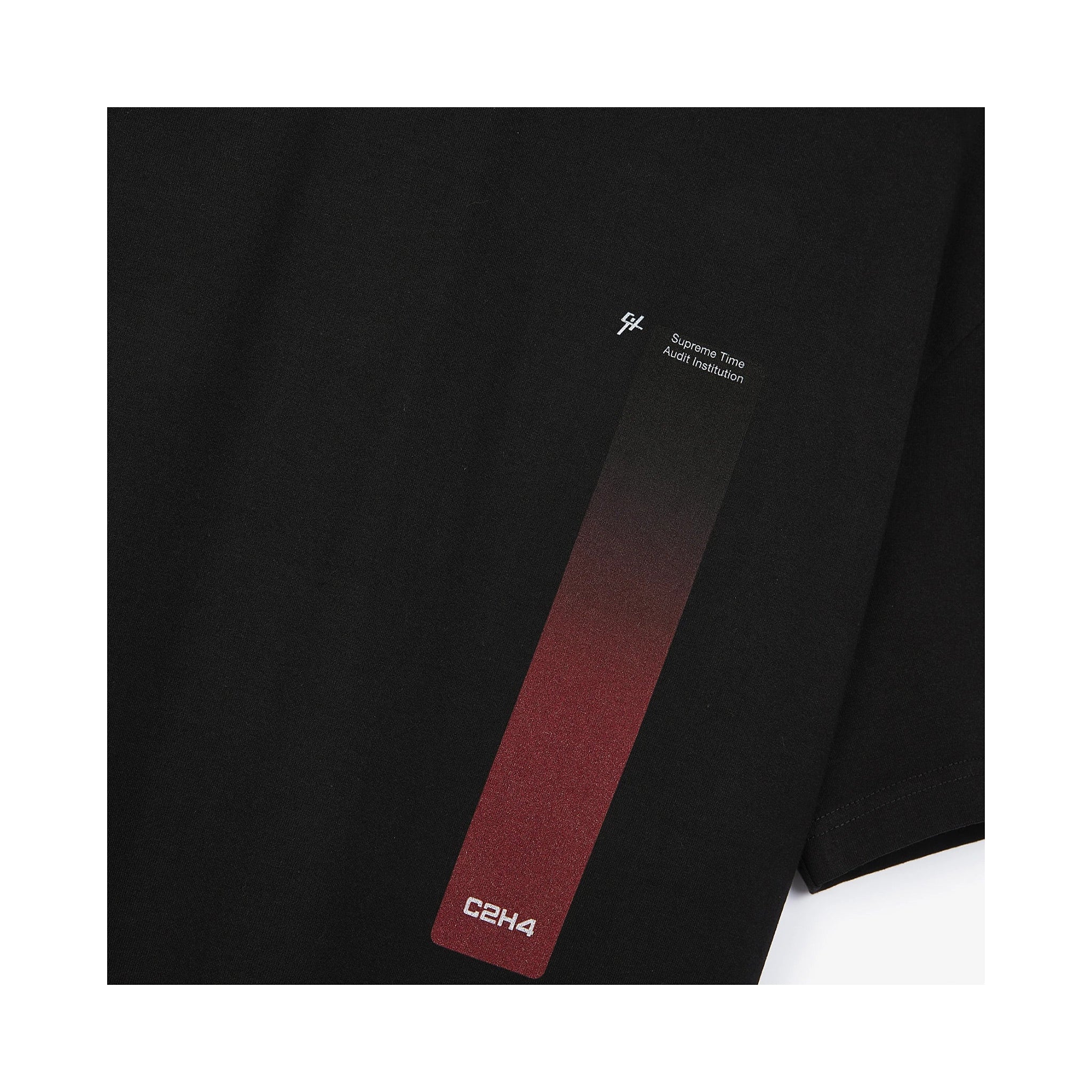 C2H4 "STAI" Department Staff T-shirt Black