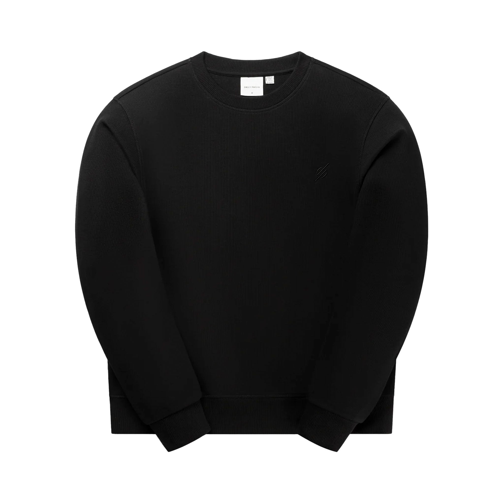 Mono Rib Sweater - Black