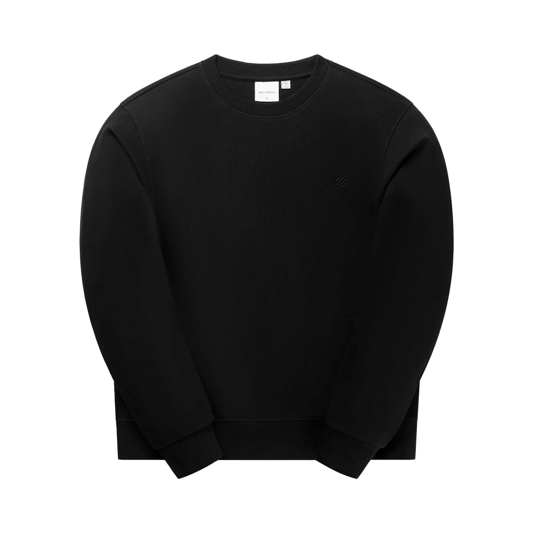 Mono Rib Sweater - Black
