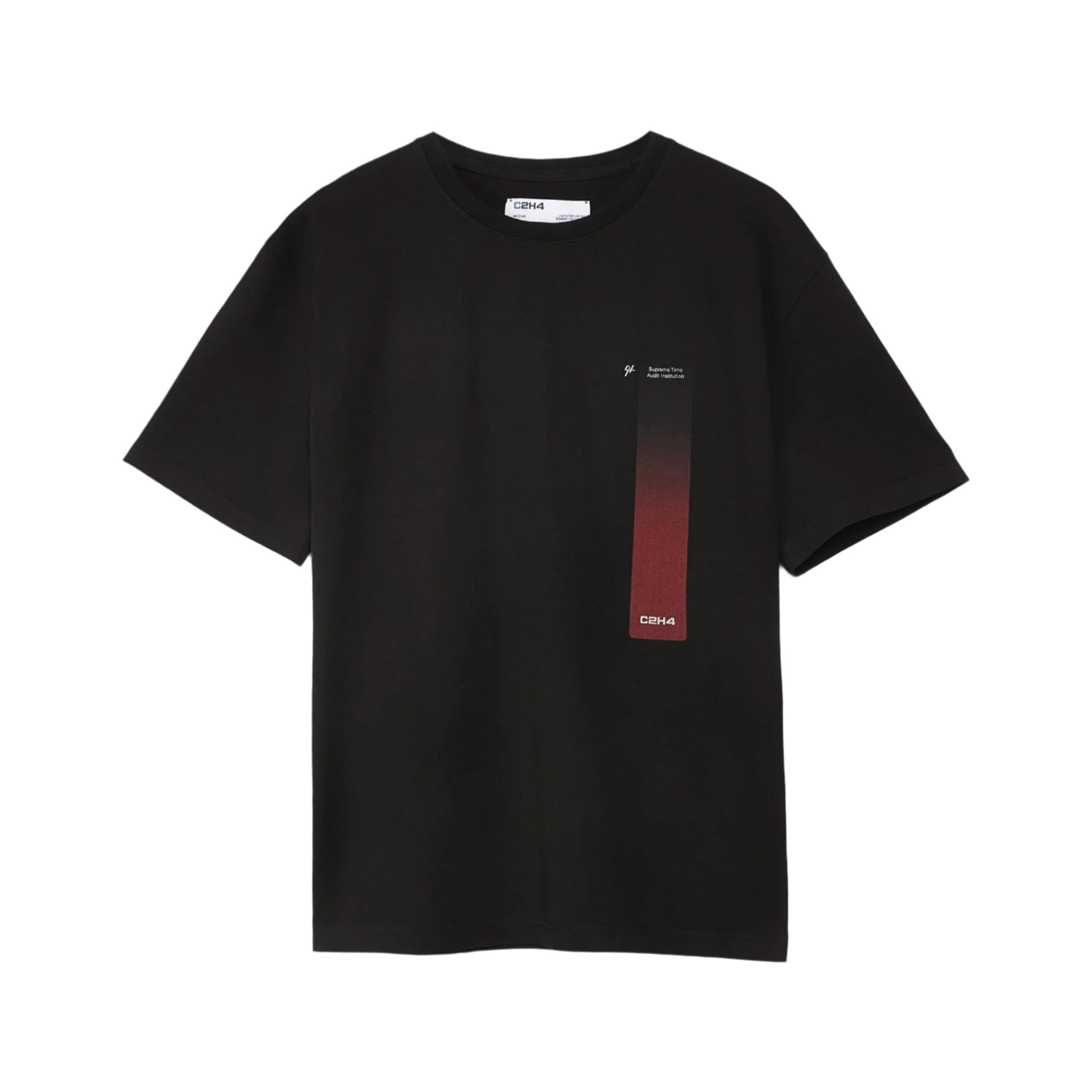 C2H4 "STAI" Department Staff T-shirt Black