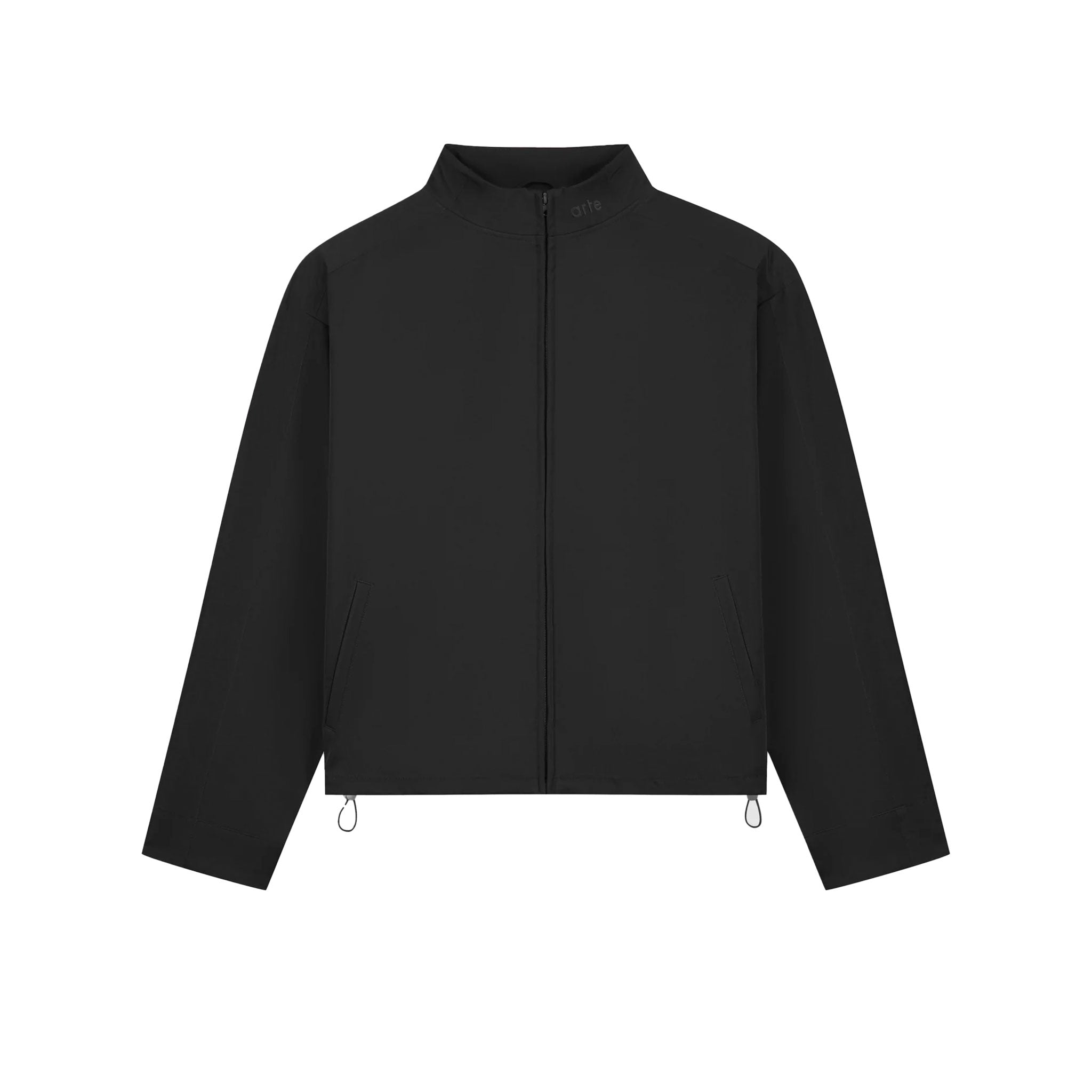 ARTE - Nylon Track Jacket - Black