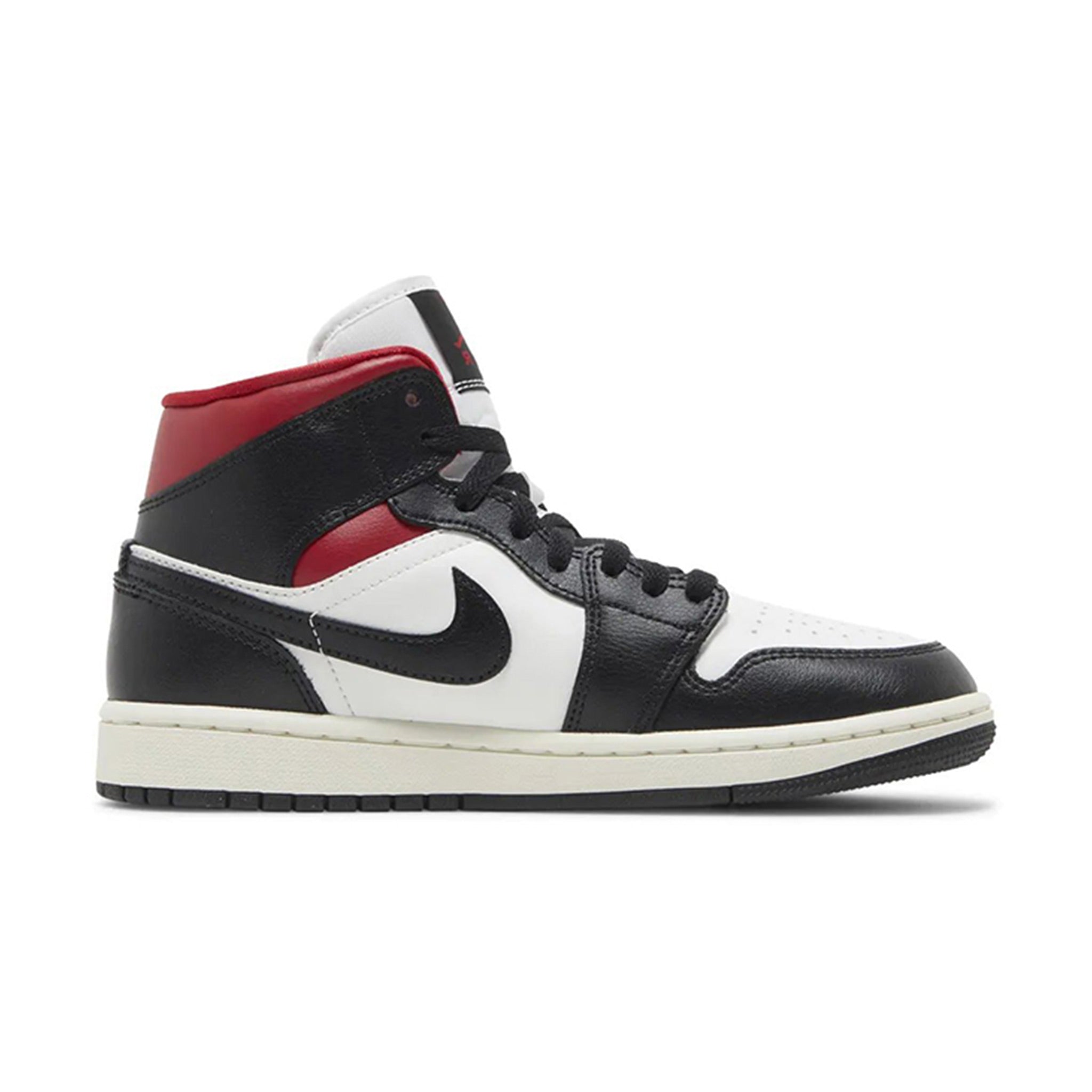 Jordan 1 Mid Gym Red Panda Womens