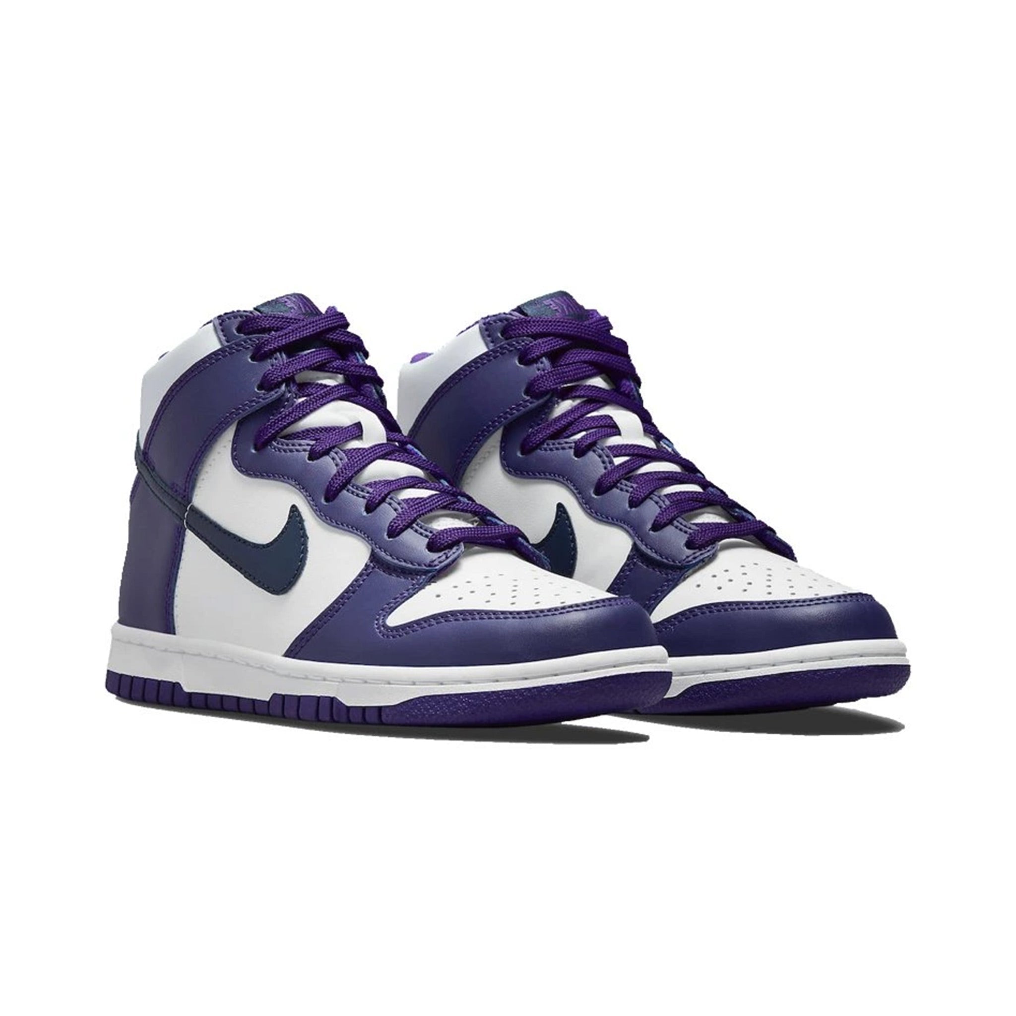 Nike Dunk High Electro Purple Midnight Navy (GS)