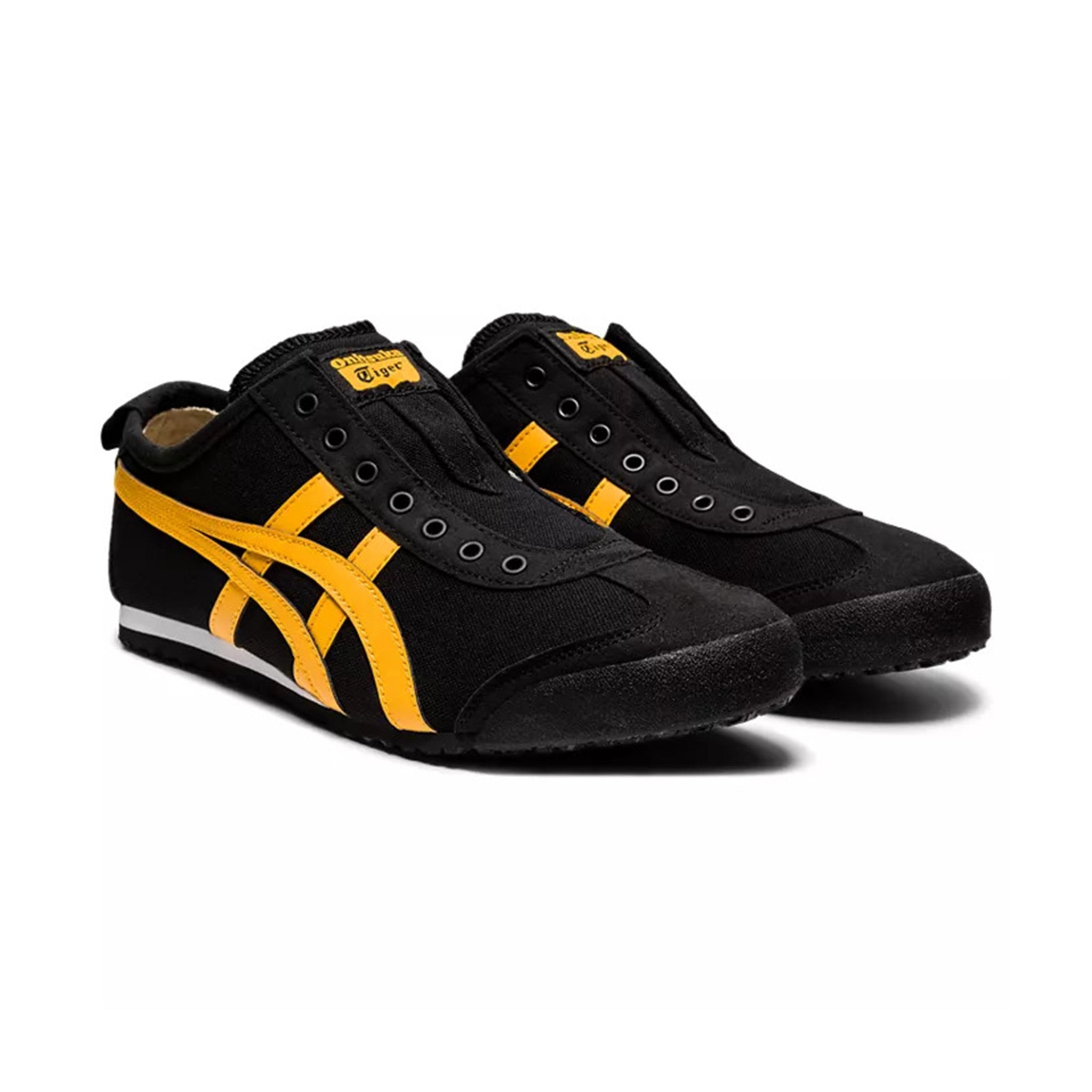Onitsuka Tiger Mexico 66 Slip-On Black Tiger Yellow