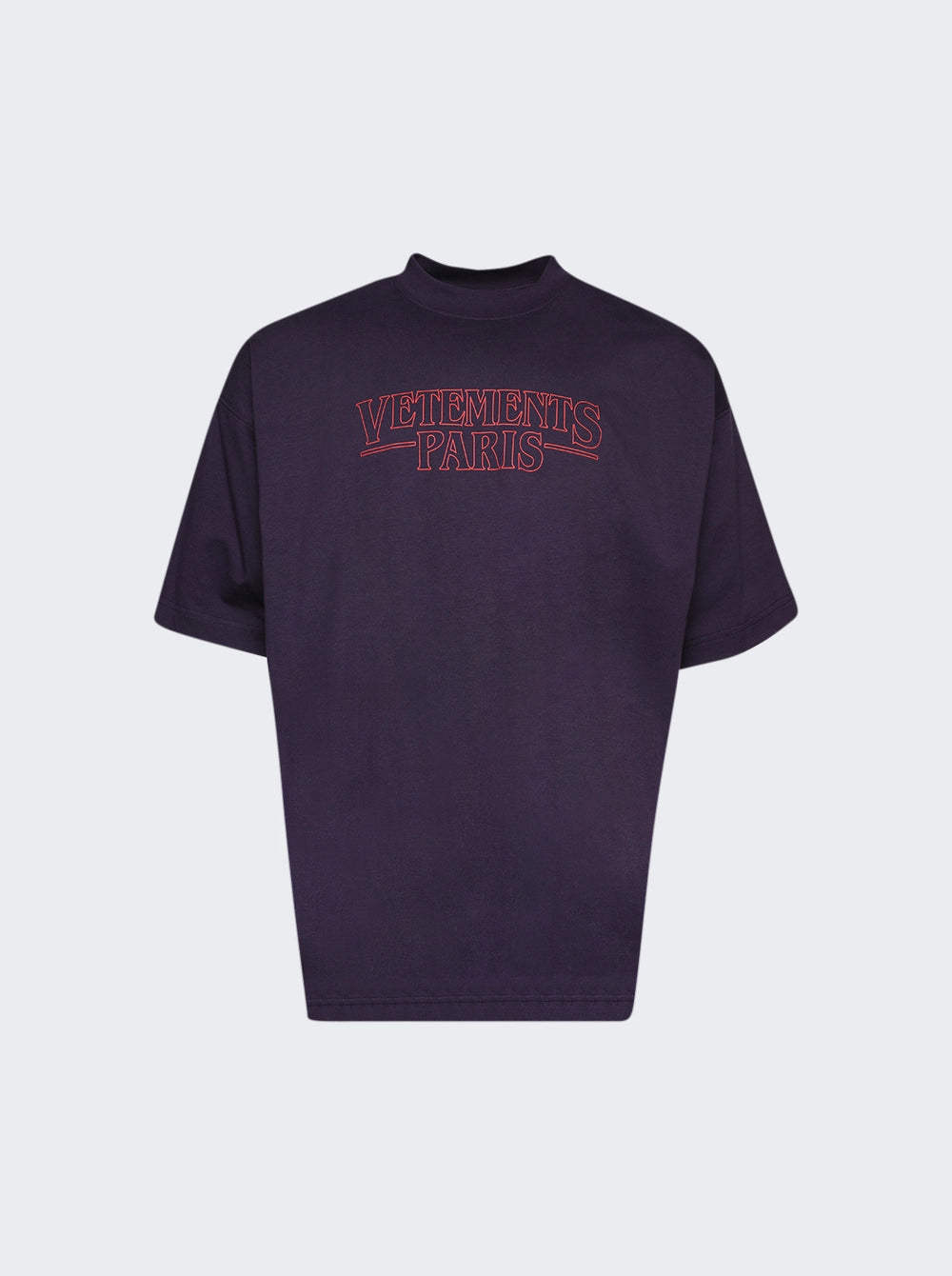 VETEMENTS PARIS T-SHIRT PURPLE