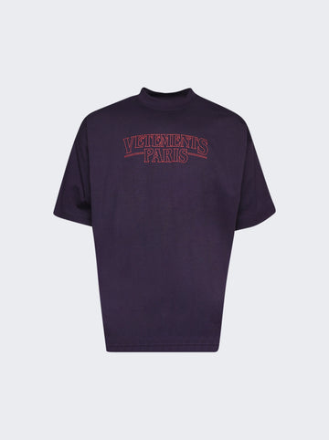 VETEMENTS PARIS T-SHIRT PURPLE