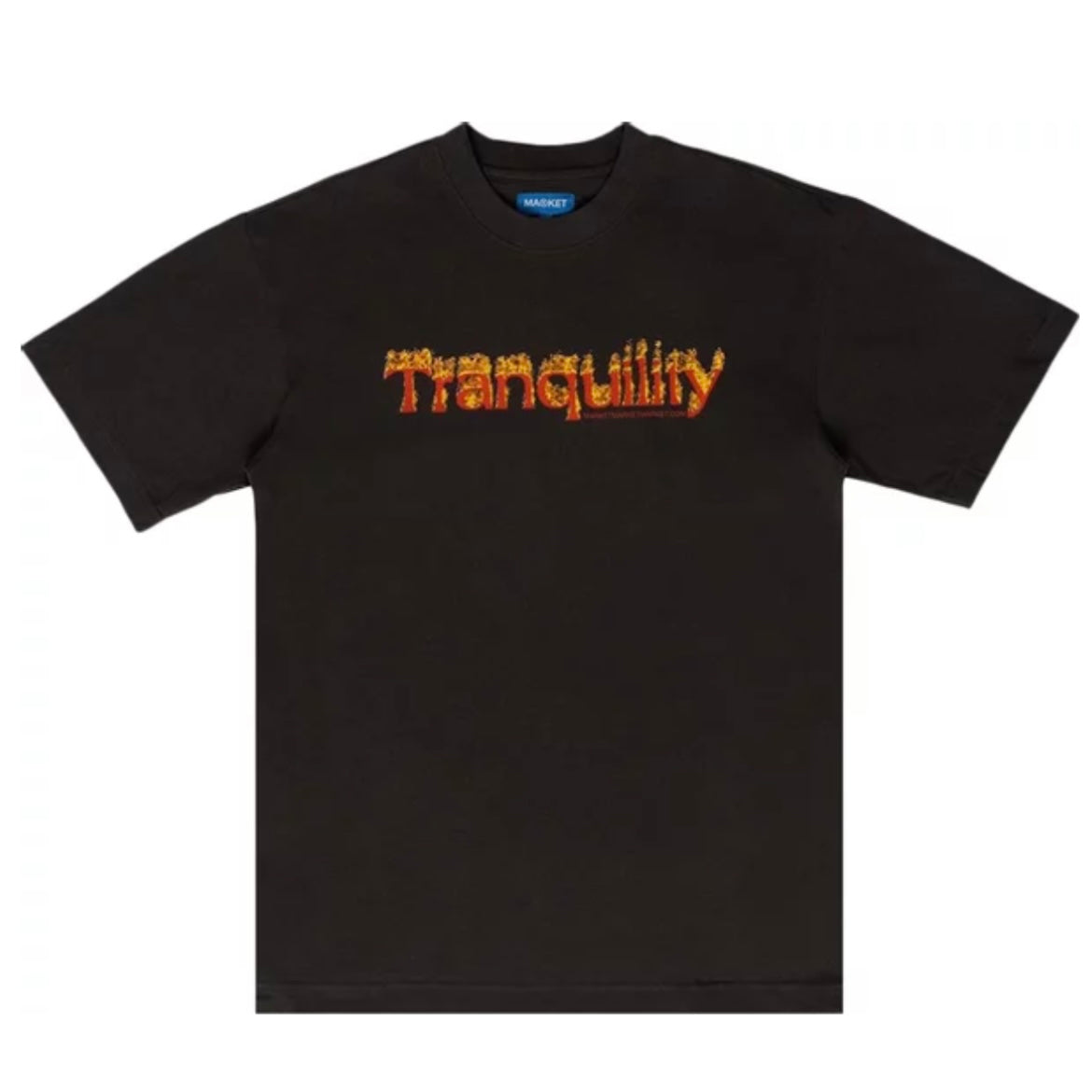 Market Tranquility T-Shirt, washed Black