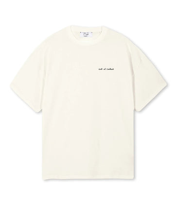 OUT OF CONTEXT JABO BLANK CANVAS OVERSIZED TEE WHITE