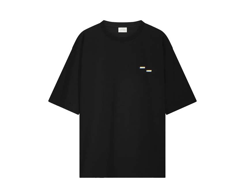 FILLING PIECES HANDSHAKE ELEMENTS BLACK T-SHIRT