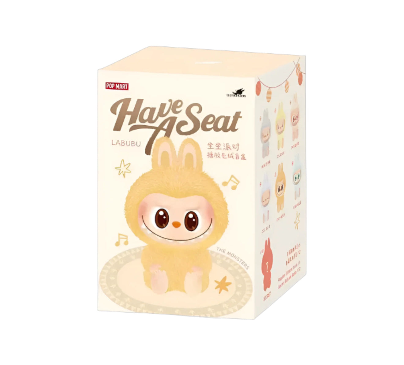 Labubu the monsters have a seat blind box