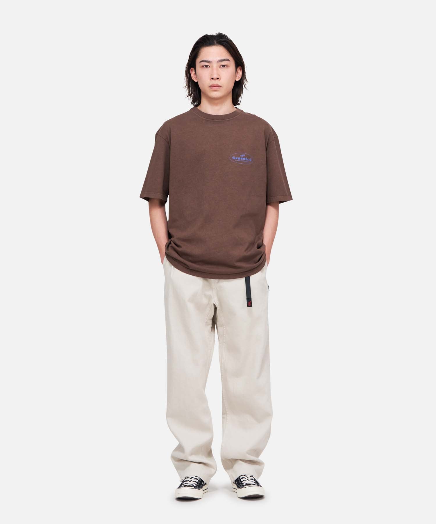 GRAMICCI Climbing Equipment Tee brown pigment