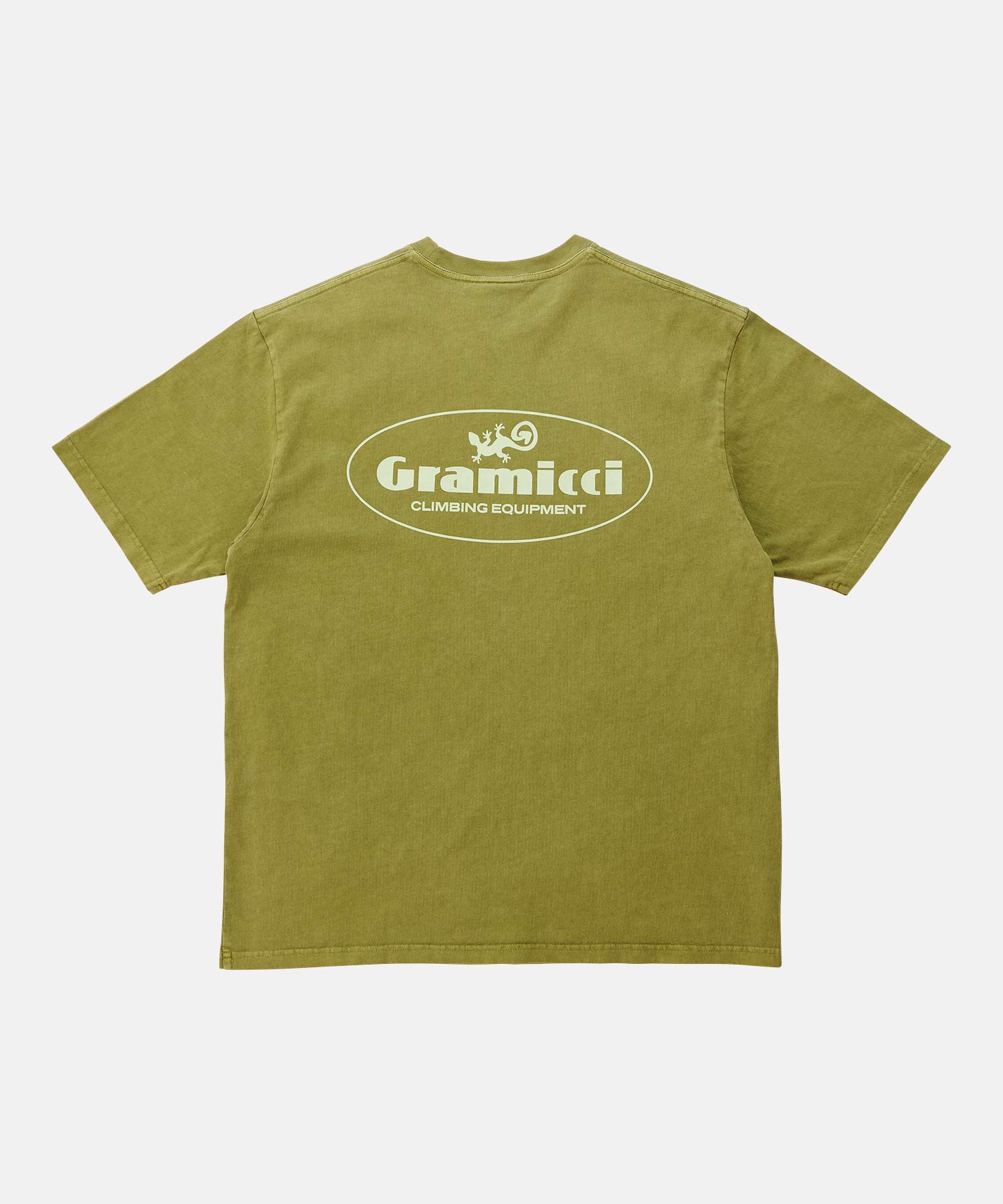 GRAMICCI Climbing Equipment Tee pistachio pigment