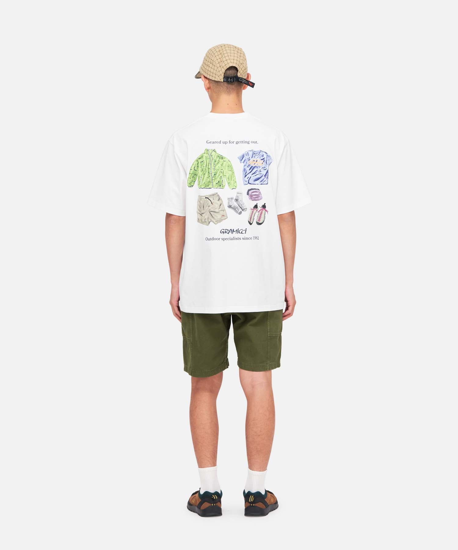 GRAMICCI Geared Up Tee white