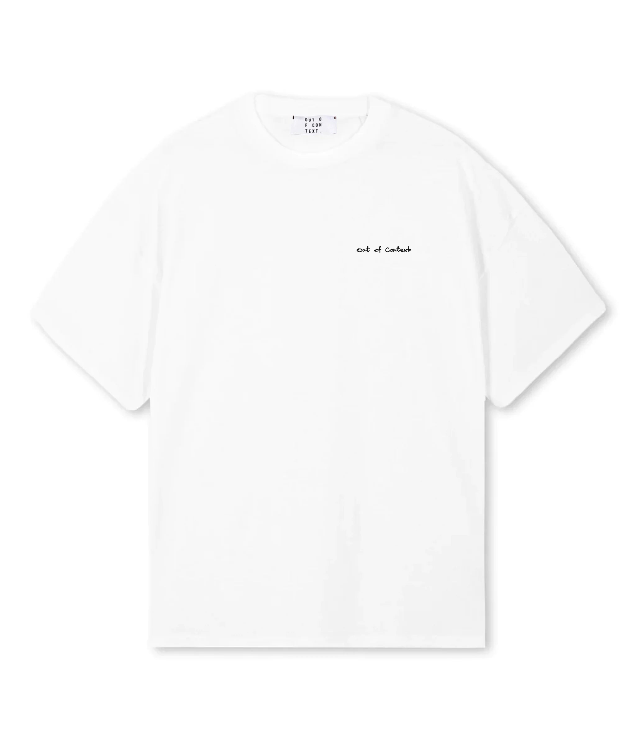 OUT OF CONTEXT JA24 GWAGON  BP OVERSIZED TEE WHITE