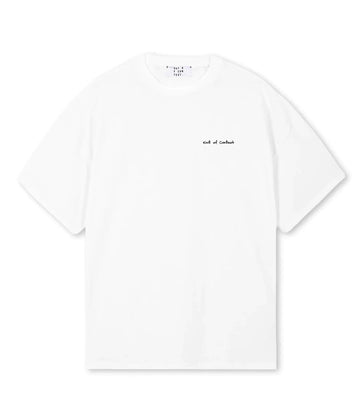 OUT OF CONTEXT JA24 GWAGON  BP OVERSIZED TEE WHITE