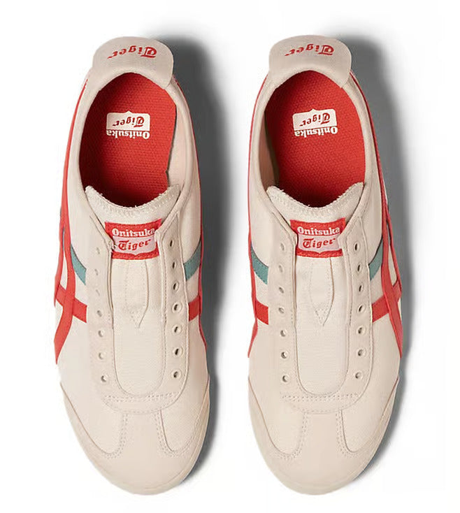 Onitsuka Tiger Mexico 66 Slip-On Birch Fiery Red