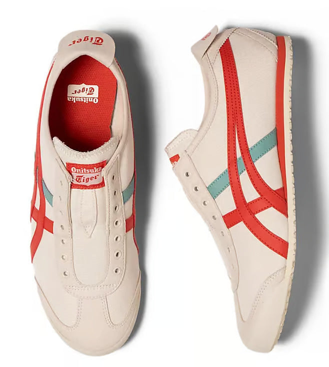 Onitsuka Tiger Mexico 66 Slip-On Birch Fiery Red