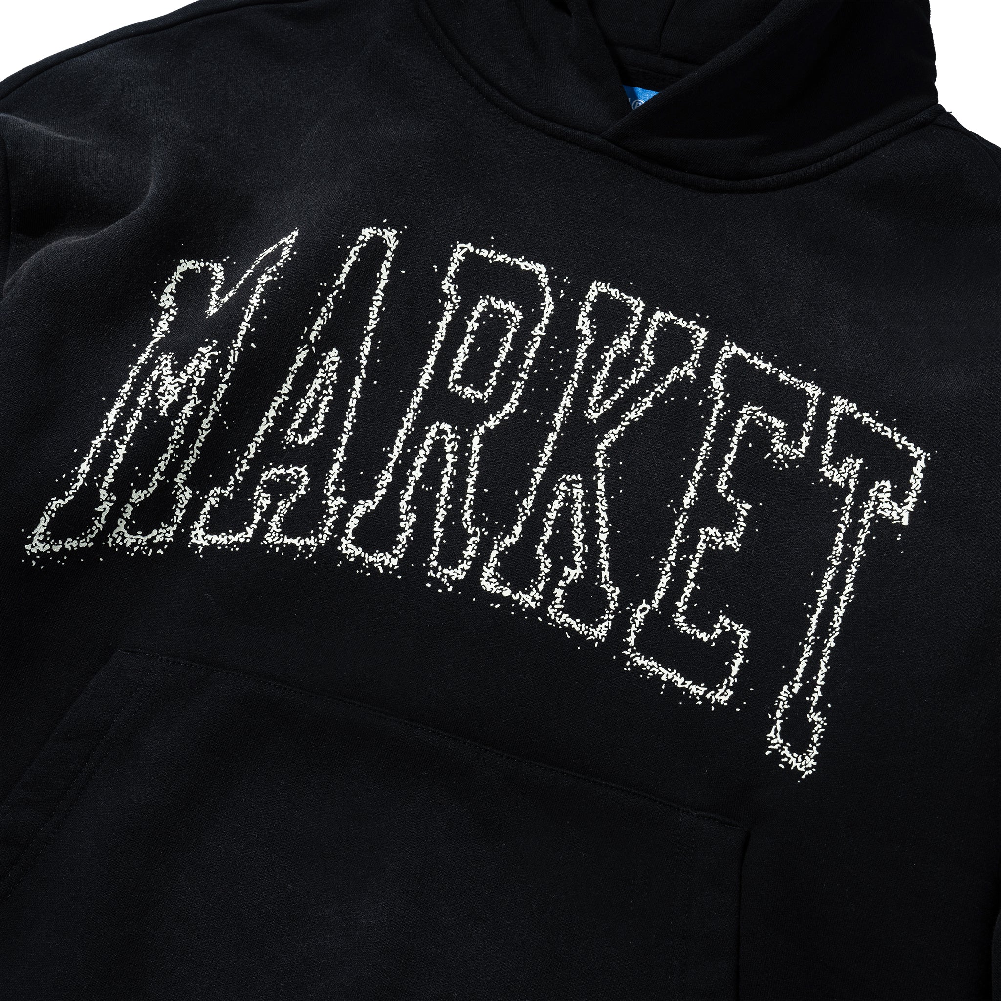MARKET Static Arc Hoodie	jet set black