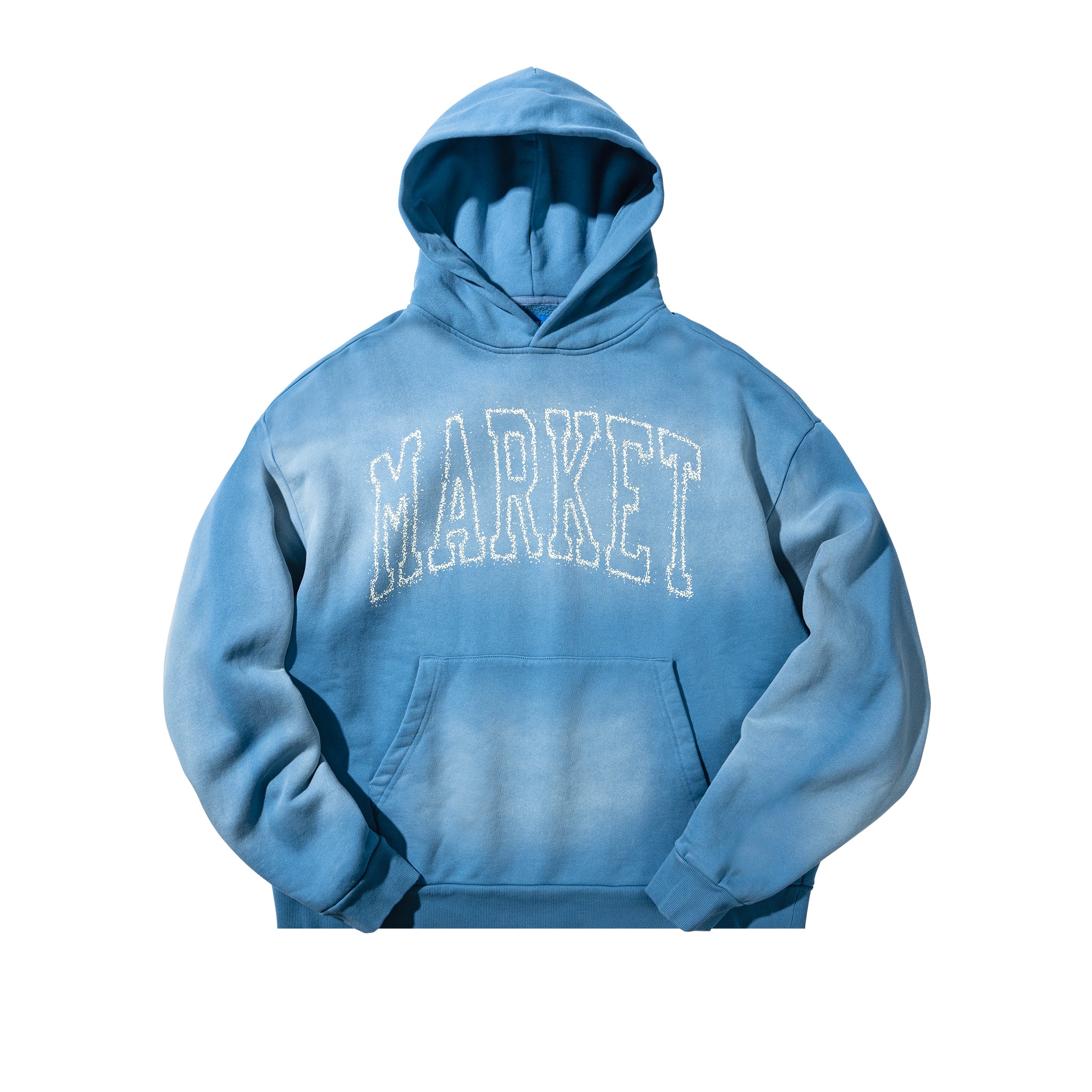 MARKET	Static Arc Hoodie sky blue