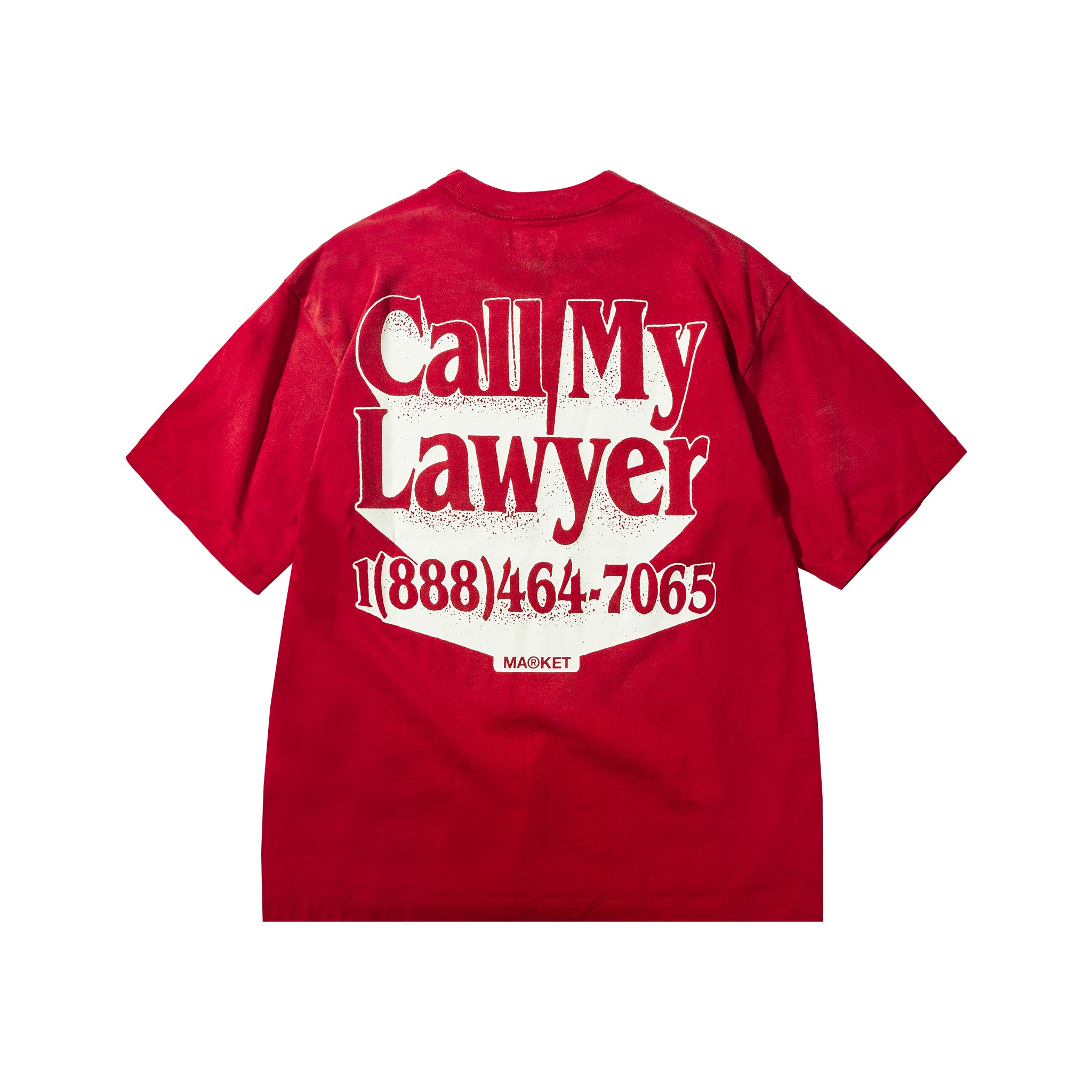 MARKET	Call My Lawyer 3D T-Shirt candy red