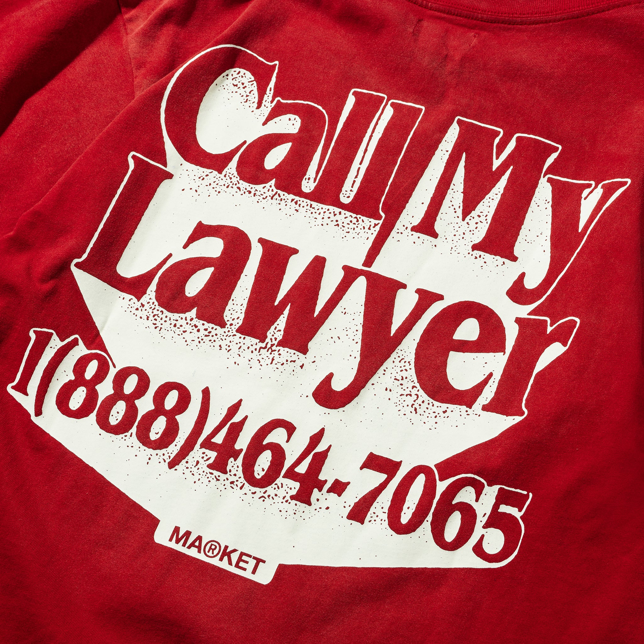 MARKET	Call My Lawyer 3D T-Shirt candy red
