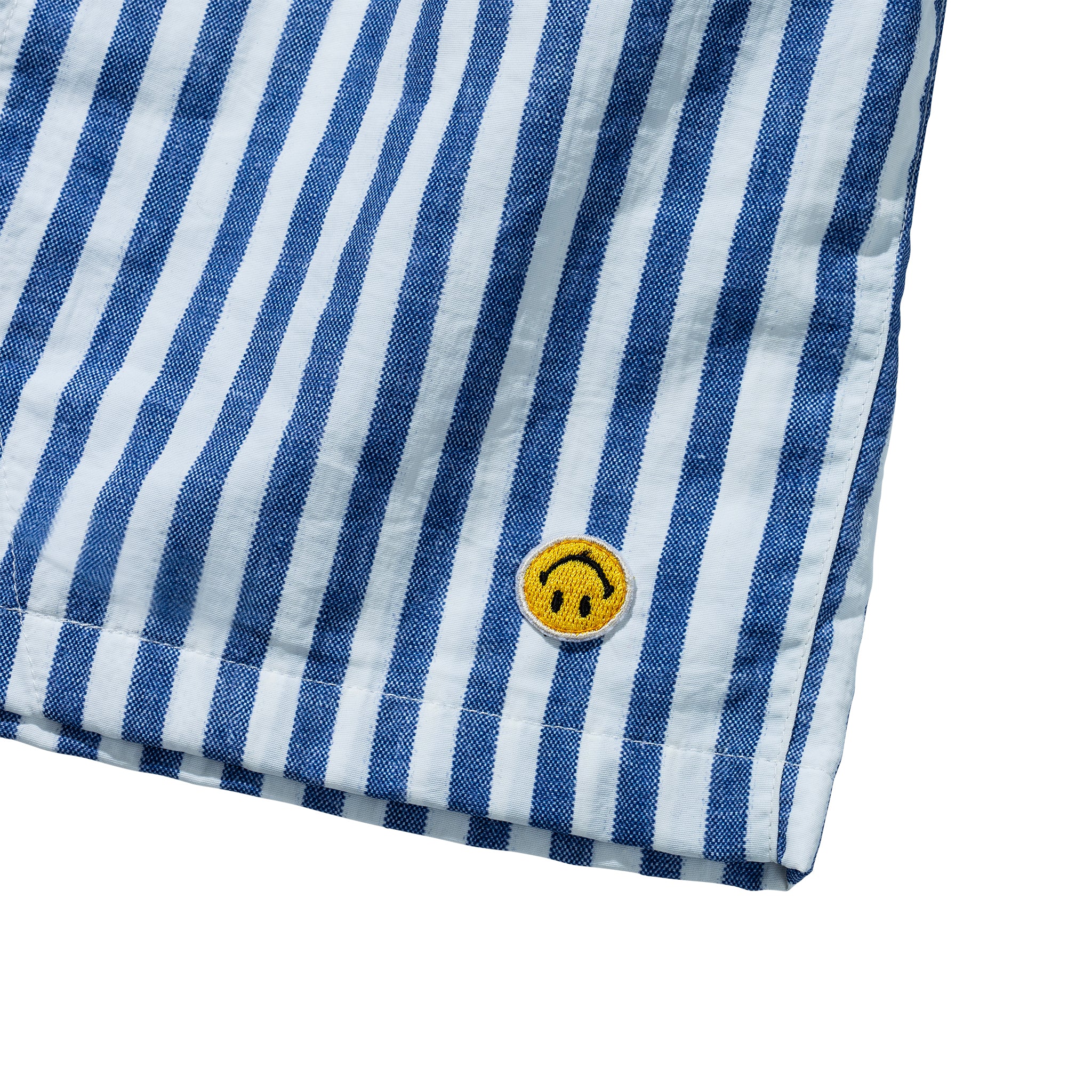 MARKET	Smiley Classic Tech Shorts	sky blue stripe