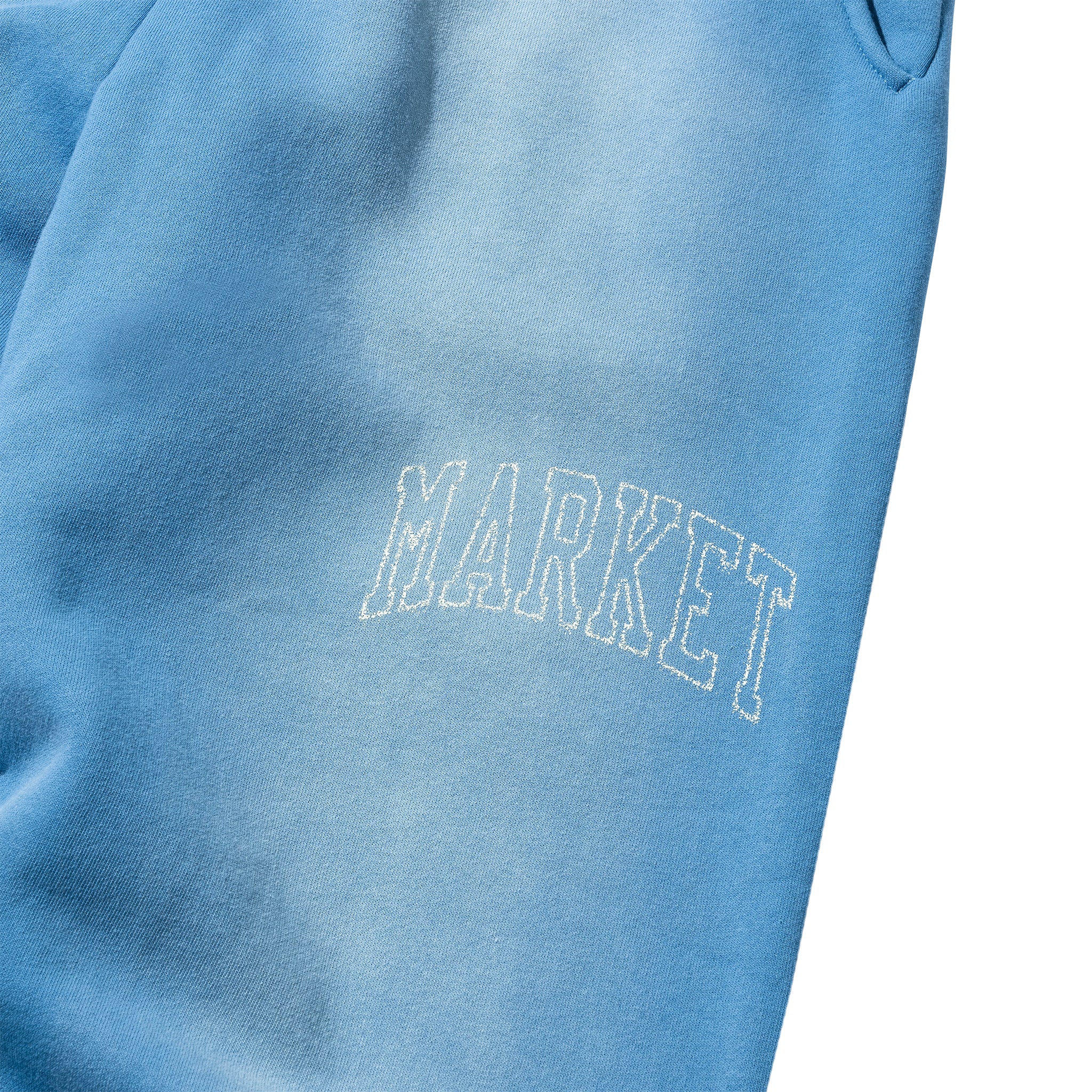 MARKET	Static Arc Open Bottom Sweatpants sky blue