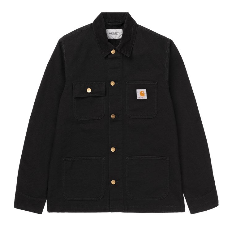 CARHARTT WIP Michigan Coat black/black rinsed