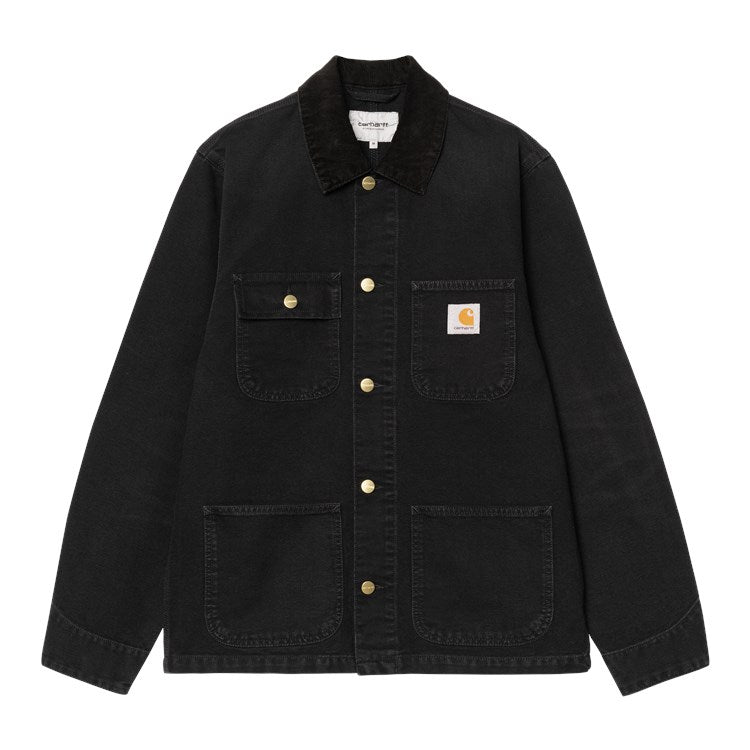 CARHARTT WIP Michigan Coat black/black rinsed