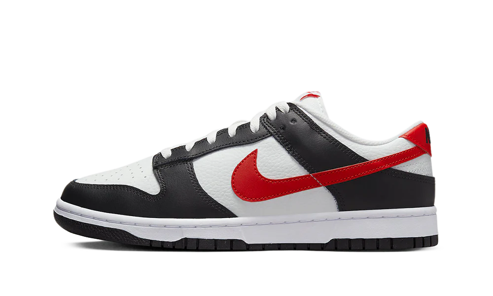 Nike Dunk Low Retro Red Swoosh Panda