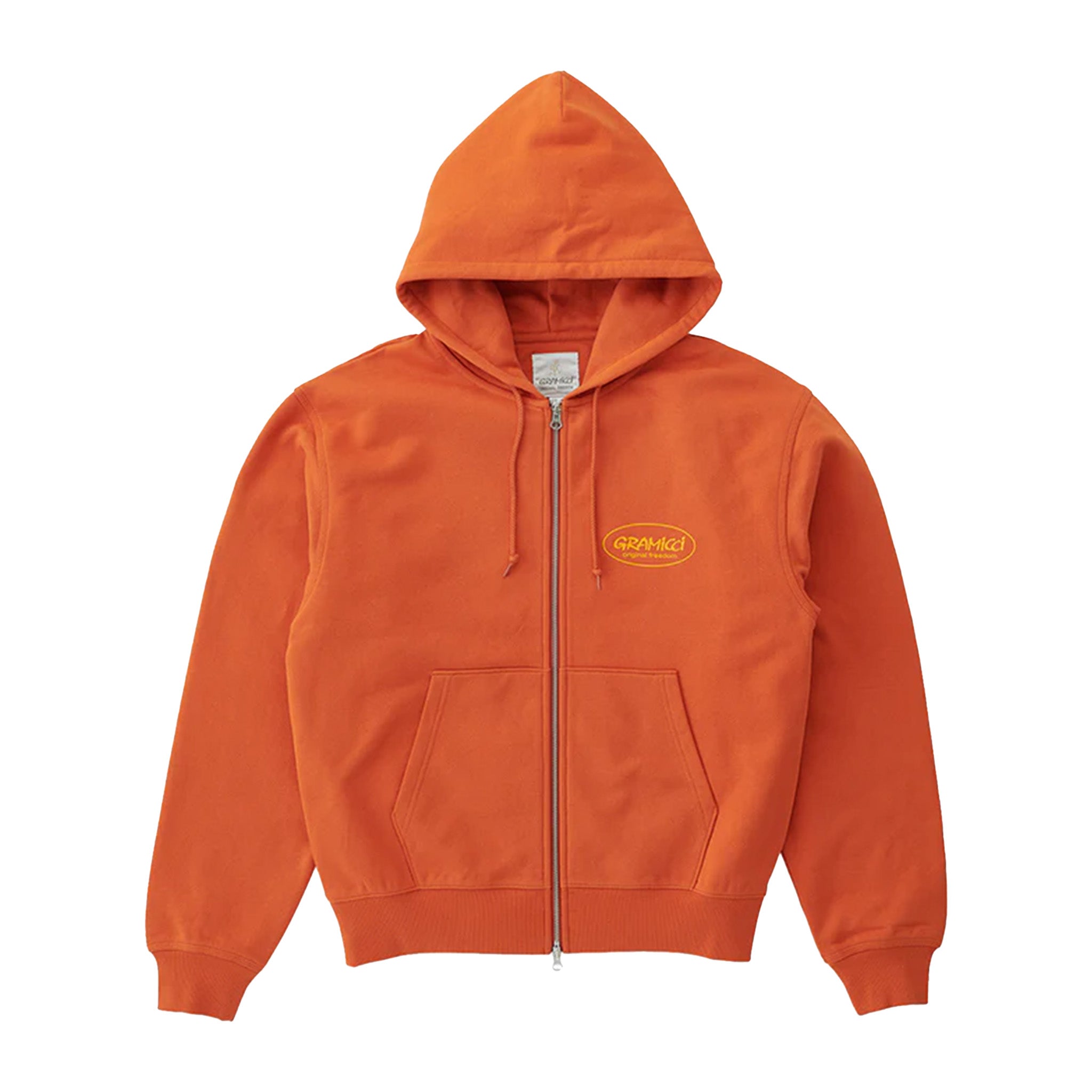 GRAMICCI Original Freedom Zip Hooded Sweatshirt - Burnt Orange