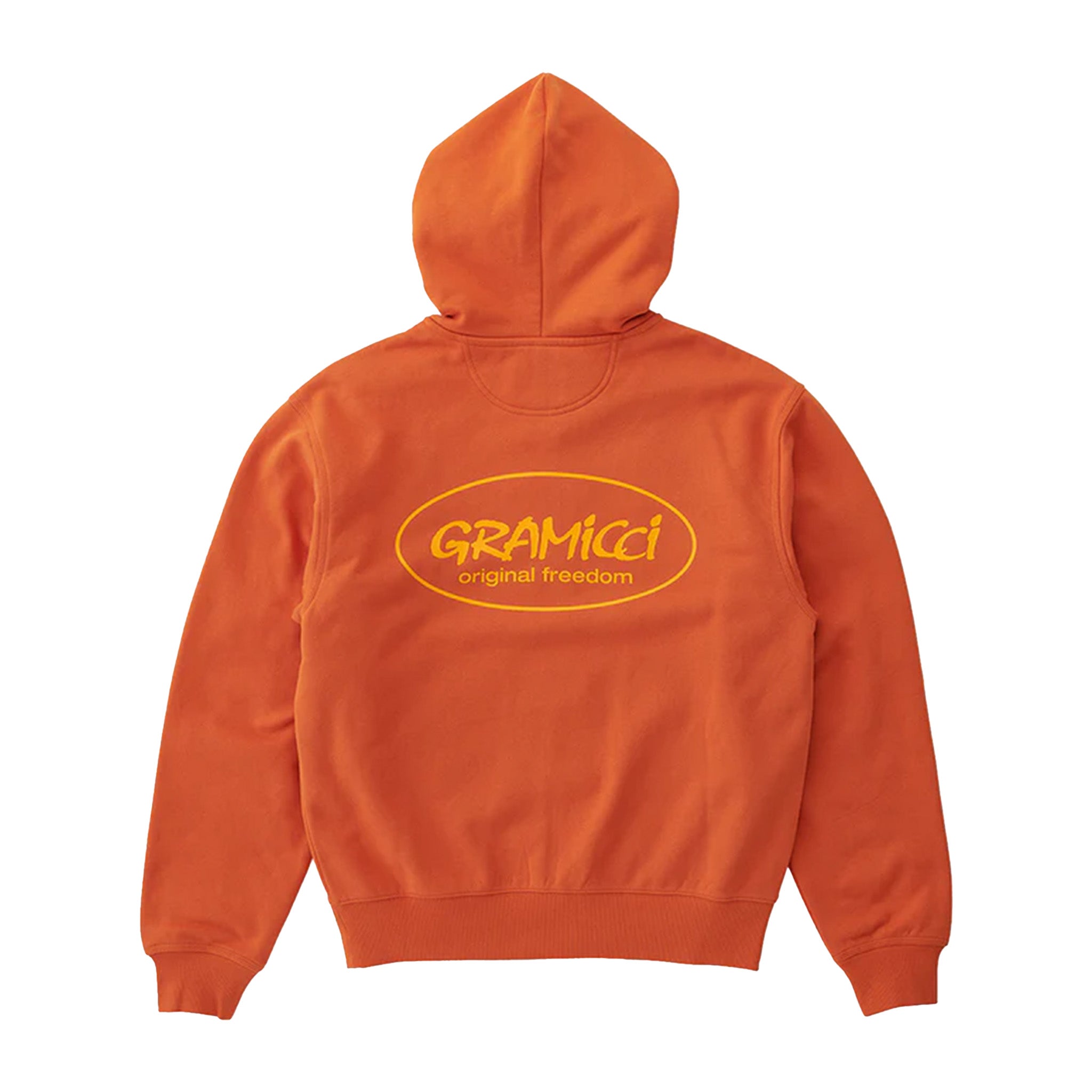 GRAMICCI Original Freedom Zip Hooded Sweatshirt - Burnt Orange