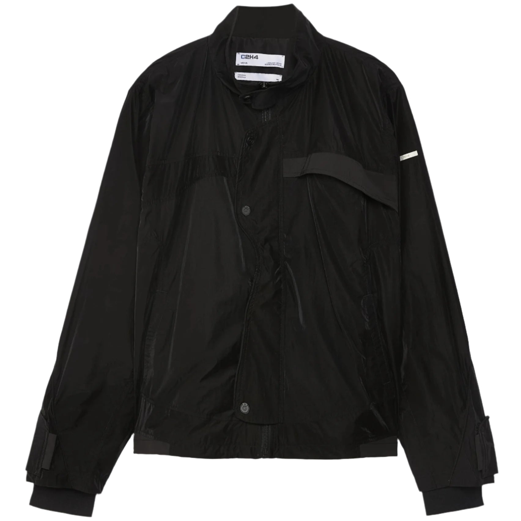 C2h4 Panelled Construction Track Jacket