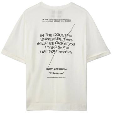 C2H4 "Proverbs" Print T-shirt