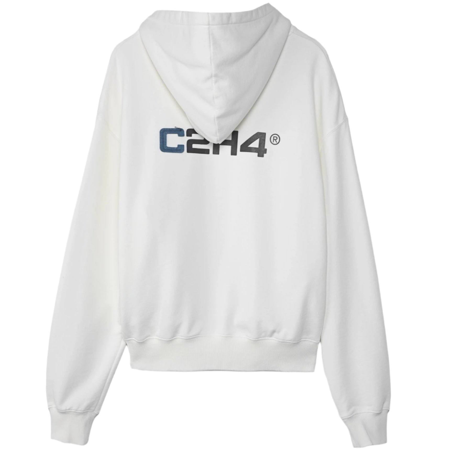 C2h4 Logo Hoodie White