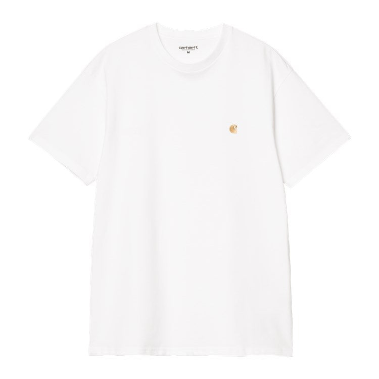 CARHARTT WIP S/S Chase T-Shirt white/gold