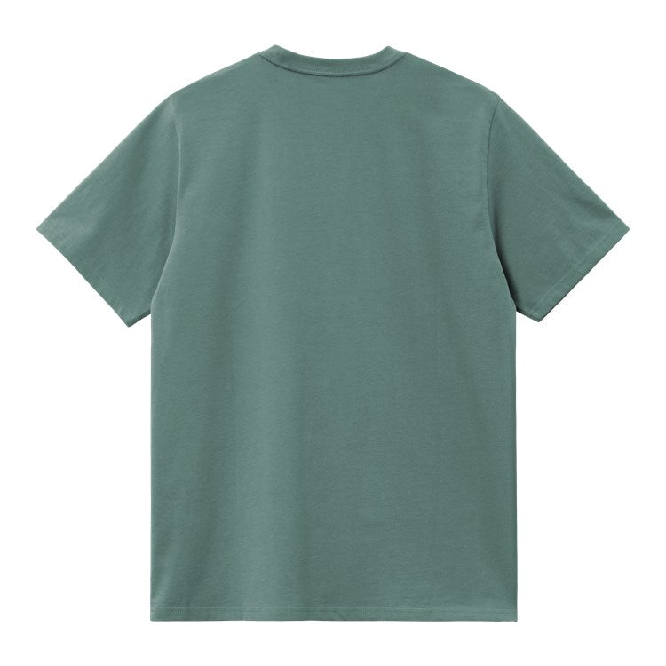 CARHARTT WIP S/S Chase T-Shirt silver pine/gold